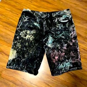 Levi’s multicolored jean shorts